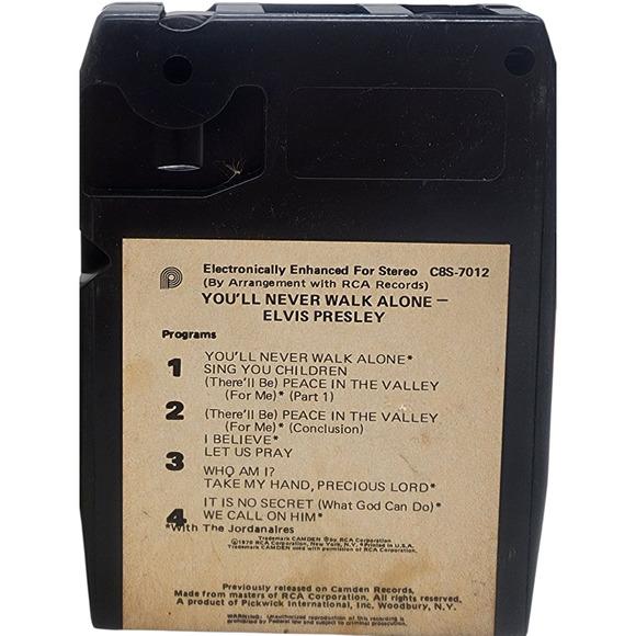 Set Of Three Elvis Presley 8-Tracks That's The Way It Is Girls Girls Girls Pickw - Picture 7 of 7